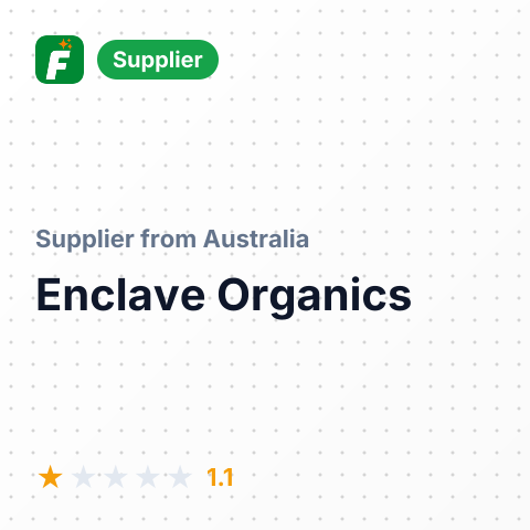 Enclave Organics  – summary card, no photo uploaded yet