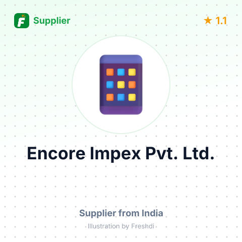 Encore Impex Pvt. Ltd.  – summary card, no photo uploaded yet