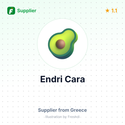 Endri Cara  – summary card, no photo uploaded yet