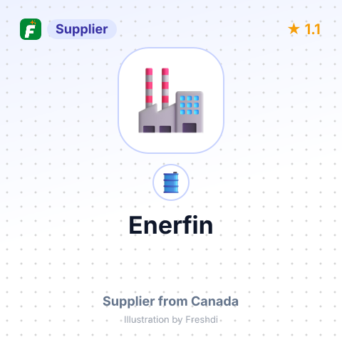Enerfin – summary card, no photo uploaded yet