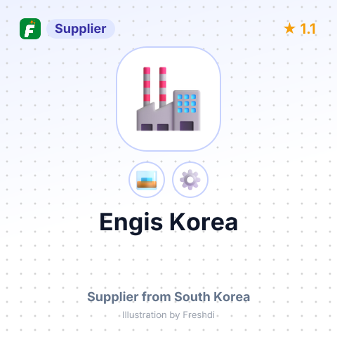 Engis Korea – summary card, no photo uploaded yet