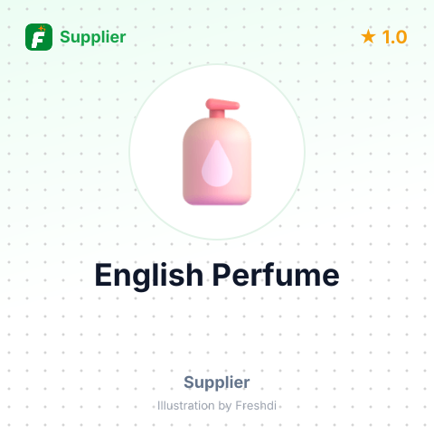 English Perfume – summary card, no photo uploaded yet