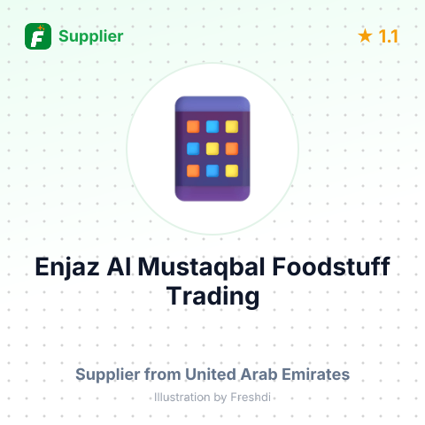 Enjaz Al Mustaqbal Foodstuff Trading  – summary card, no photo uploaded yet