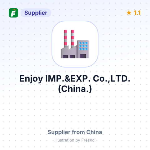 Enjoy IMP.&EXP. Co.,LTD. (China.) – summary card, no photo uploaded yet