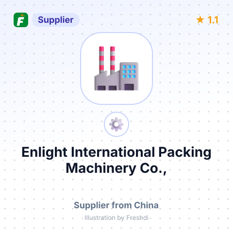 Enlight International Packing Machinery Co., – summary card, no photo uploaded yet