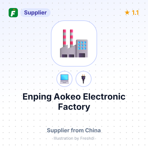 Enping Aokeo Electronic Factory – summary card, no photo uploaded yet