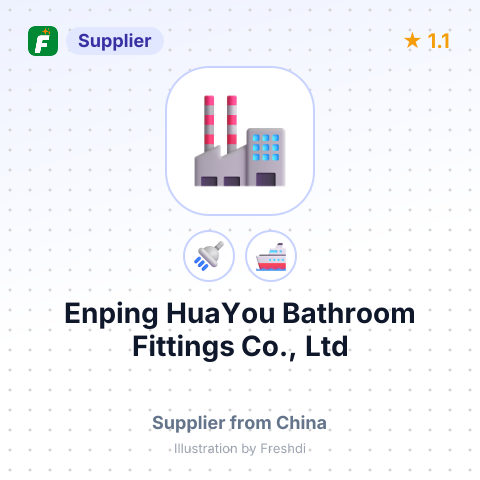 Enping HuaYou Bathroom Fittings Co., Ltd – summary card, no photo uploaded yet