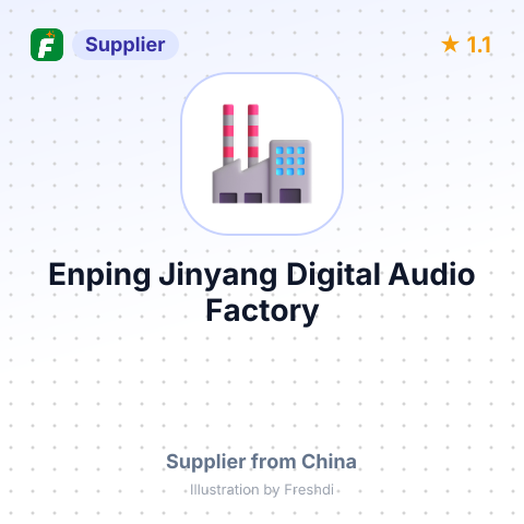 Enping Jinyang Digital Audio Factory – summary card, no photo uploaded yet