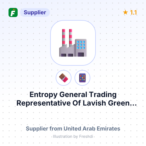 Entropy General Trading Representative Of Lavish Green Fields Limited.  – summary card, no photo uploaded yet