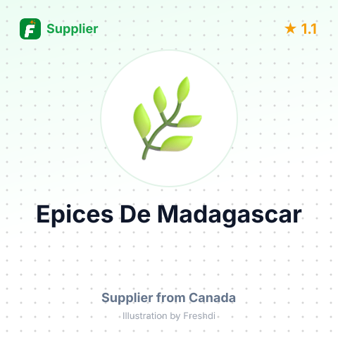 Epices De Madagascar  – summary card, no photo uploaded yet