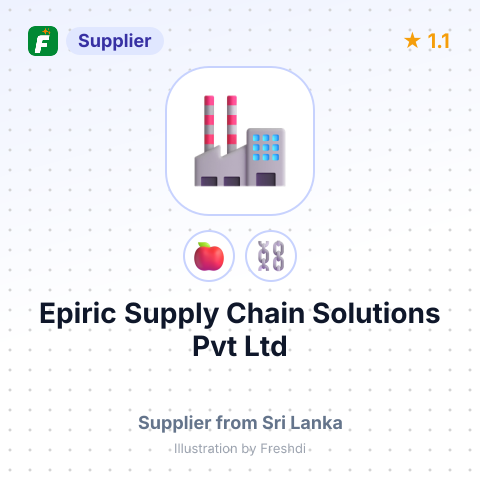 Epiric Supply Chain Solutions Pvt Ltd  – summary card, no photo uploaded yet