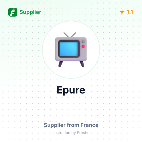 Epure – summary card, no photo uploaded yet