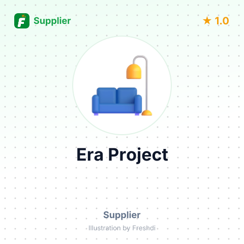 Era Project – summary card, no photo uploaded yet