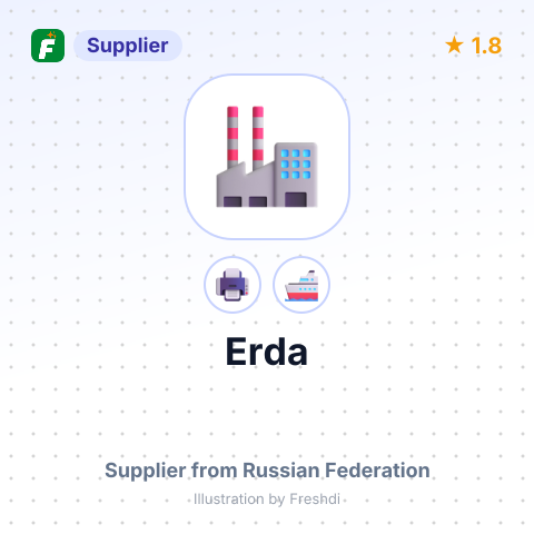 Erda – summary card, no photo uploaded yet