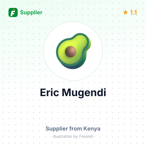 Eric Mugendi  – summary card, no photo uploaded yet