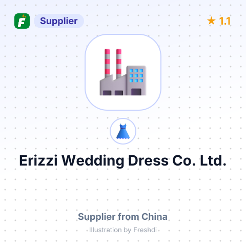 Erizzi Wedding Dress Co. Ltd. – summary card, no photo uploaded yet