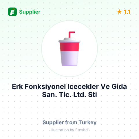 Erk Fonksiyonel Icecekler Ve Gida San. Tic. Ltd. Sti – summary card, no photo uploaded yet