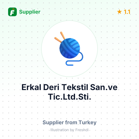 Erkal Deri Tekstil San.ve Tic.Ltd.Sti. – summary card, no photo uploaded yet