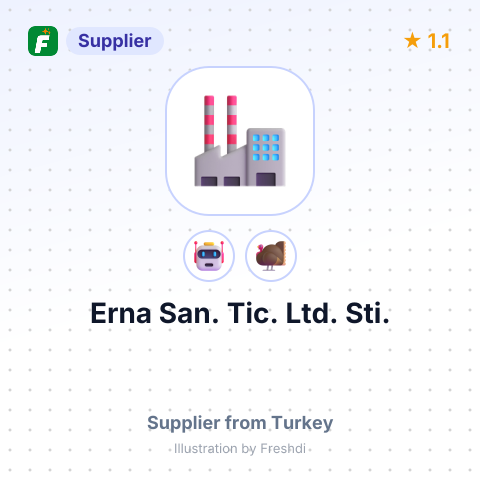 Erna San. Tic. Ltd. Sti. – summary card, no photo uploaded yet