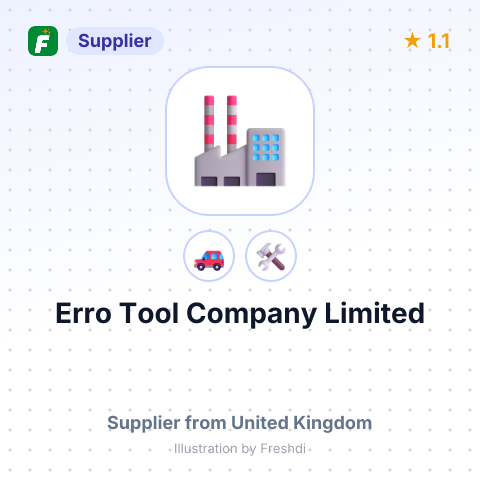 Erro Tool Company Limited – summary card, no photo uploaded yet