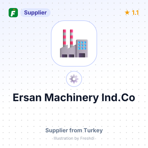 Ersan Machinery Ind.Co – summary card, no photo uploaded yet