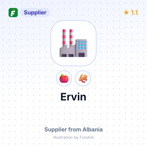 Ervin  – summary card, no photo uploaded yet