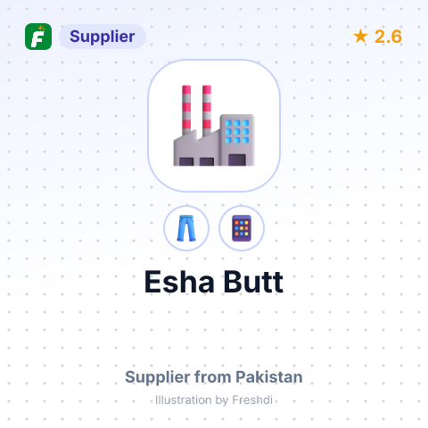 Esha Butt – summary card, no photo uploaded yet