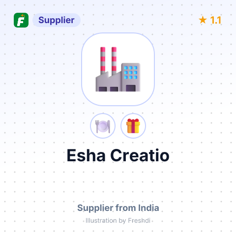 Esha Creatio – summary card, no photo uploaded yet