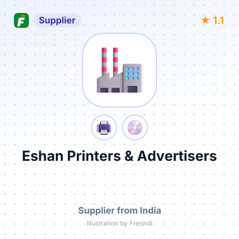 Eshan Printers & Advertisers – summary card, no photo uploaded yet
