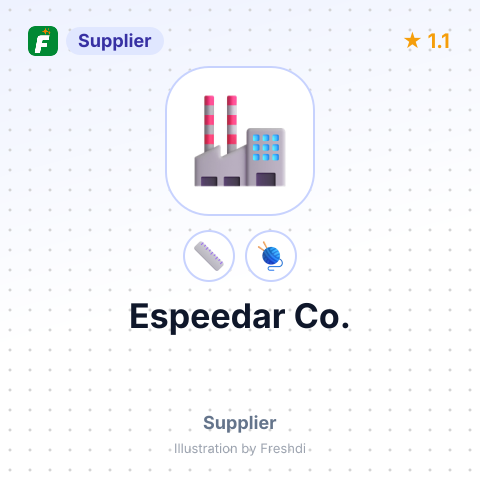 Espeedar Co. – summary card, no photo uploaded yet