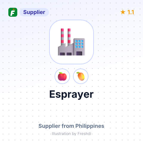Esprayer  – summary card, no photo uploaded yet