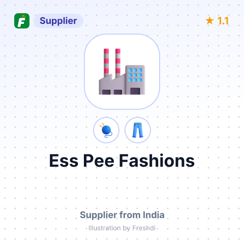 Ess Pee Fashions – summary card, no photo uploaded yet