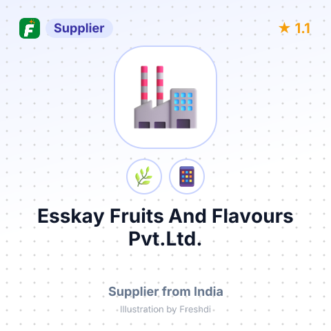 Esskay Fruits And Flavours Pvt.Ltd.  – summary card, no photo uploaded yet
