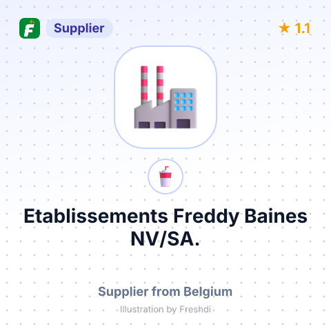 Etablissements Freddy Baines NV/SA. – summary card, no photo uploaded yet