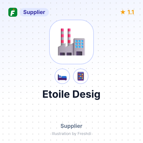 Etoile Desig – summary card, no photo uploaded yet