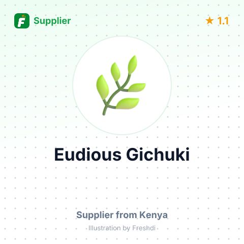 Eudious Gichuki  – summary card, no photo uploaded yet
