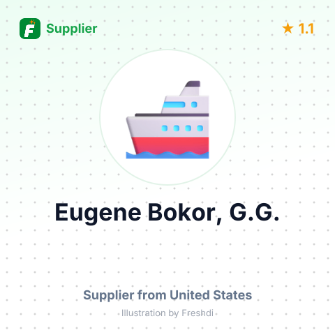 Eugene Bokor, G.G. – summary card, no photo uploaded yet