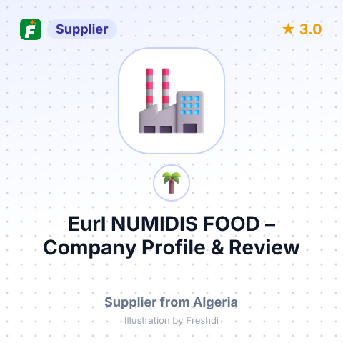 Eurl NUMIDIS FOOD – summary card, no photo uploaded yet