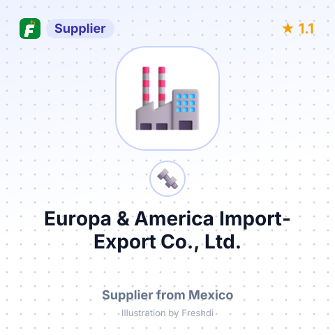 Europa & America Import-Export Co., Ltd. – summary card, no photo uploaded yet