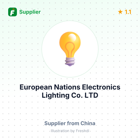 European Nations Electronics Lighting Co. LTD – summary card, no photo uploaded yet