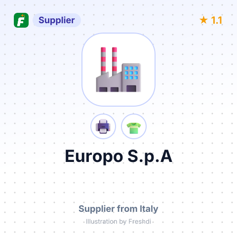 Europo S.p.A – summary card, no photo uploaded yet