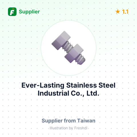 Ever-Lasting Stainless Steel Industrial Co., Ltd. – summary card, no photo uploaded yet