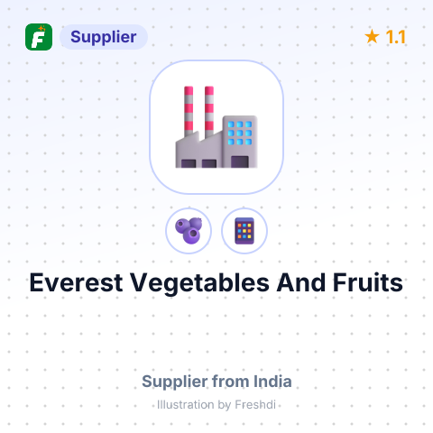 Everest Vegetables And Fruits  – summary card, no photo uploaded yet