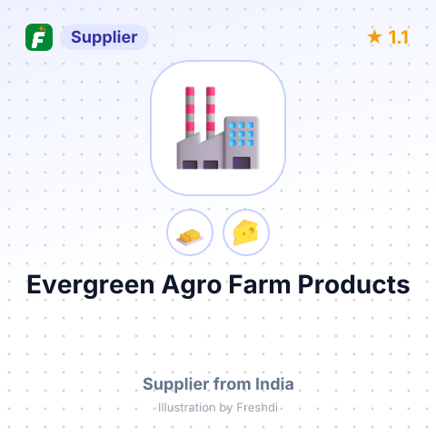 Evergreen Agro Farm Products – summary card, no photo uploaded yet