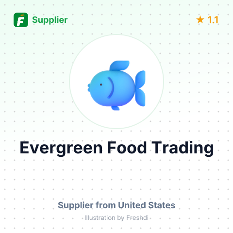 Evergreen Food Trading – summary card, no photo uploaded yet