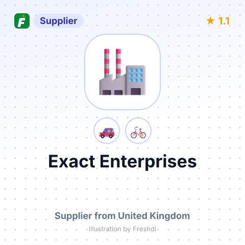 Exact Enterprises – summary card, no photo uploaded yet