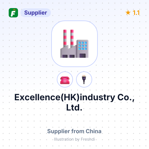 Excellence(HK)industry Co., Ltd. – summary card, no photo uploaded yet
