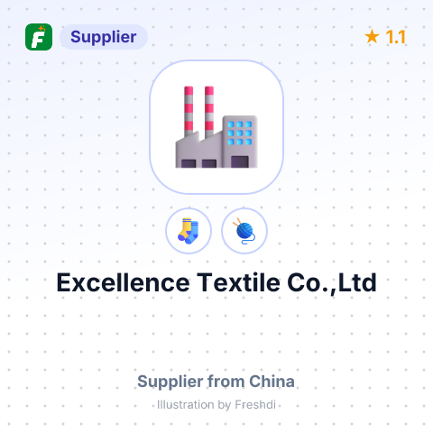 Excellence Textile Co.,Ltd – summary card, no photo uploaded yet