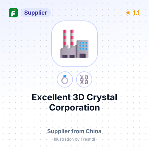 Excellent 3D Crystal Corporation – summary card, no photo uploaded yet