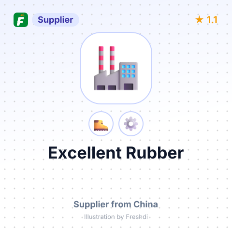 Excellent Rubber – summary card, no photo uploaded yet
